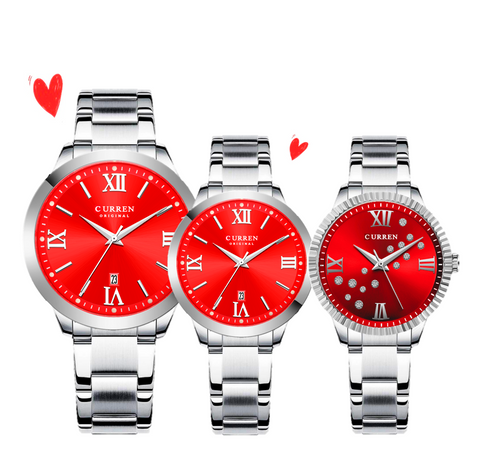 3 Sleek Japan Mov't Watches for Men & Women